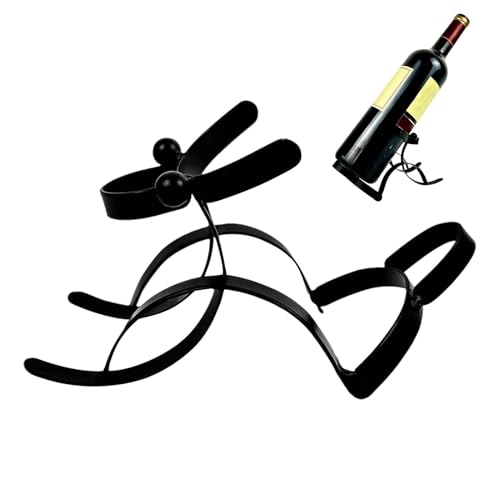 Anulely Weinflaschenhalter | Hundeform Flaschenregal Heimdekoration Weinhalter Ständer Metall Weinflaschenhalter Arbeitsplatte Weinregal Metallrahmen für Zuhause Küche Anulely Weinflaschenhalter | Hundeform Flaschenregal Heimdekoration Weinhalter Ständer Metall Weinflaschenhalter Arbeitsplatte Weinregal Metallrahmen für Zuhause Küche von Anulely