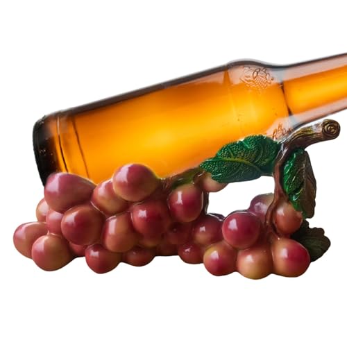 Anulely Weinhalter für Zuhause, Weinregal mit Trauben-Design, für Küche, Arbeitsplatte, Weinhalter für Versammlungen, Hochzeiten, Büros, Zuhause Anulely Weinhalter für Zuhause, Weinregal mit Trauben-Design, für Küche, Arbeitsplatte, Weinhalter für Versammlungen, Hochzeiten, Büros, Zuhause von Anulely