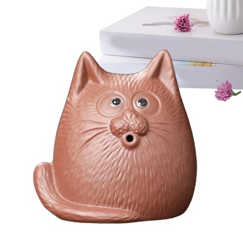 Anulely Zisha Tea Pet | Tee Haustier Dekoration - Katzen Statue Dekoration, Zisha Boutique Teezucht Katze Skulptur für Couchtisch Dekorative Ornamente Aromatherapie Anulely Zisha Tea Pet | Tee Haustier Dekoration - Katzen Statue Dekoration, Zisha Boutique Teezucht Katze Skulptur für Couchtisch Dekorative Ornamente Aromatherapie von Anulely