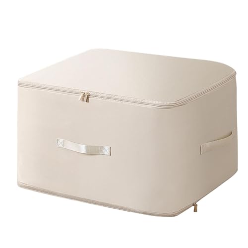 Aufbewahrungstasche für Kleidung, Bettwäsche, Aufbewahrungsbehälter für Kleidung, Packboxen, Aufbewahrung, Organizer, verstärkte Griffe, Bettwäsche Tasche von Anulely