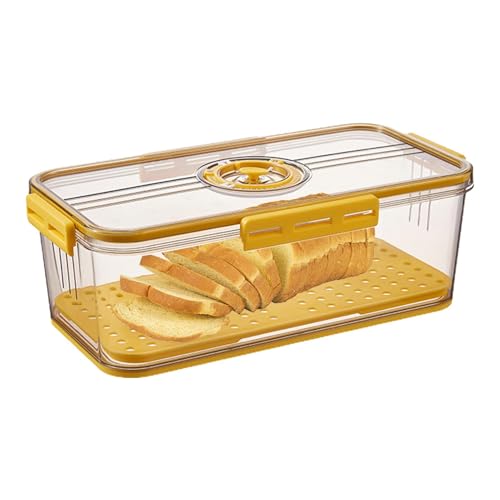Brotbehälter Aufbewahrung – Zeiterfassung, Brotaufbewahrungsbehälter, luftdichter Brotbehälter, Brotaufbewahrungsbehälter für Frische und Geschmackserhaltung Brotbehälter Aufbewahrung – Zeiterfassung, Brotaufbewahrungsbehälter, luftdichter Brotbehälter, Brotaufbewahrungsbehälter für Frische und Geschmackserhaltung von Anulely