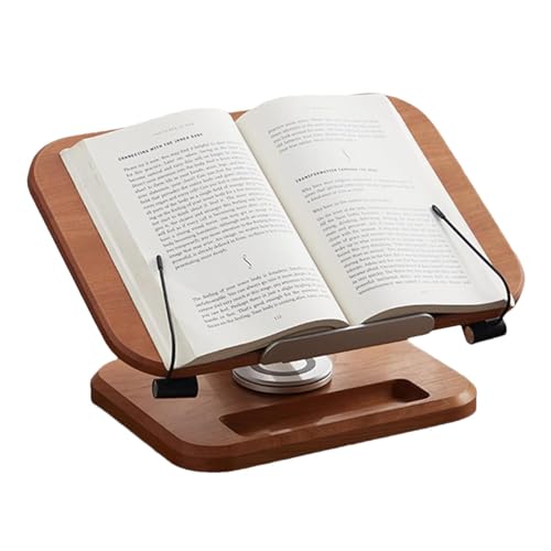 Buchständer | Buchhalter Tablett mit Seitenclips – Höhen Winkel verstellbare Buchständer aus Holz mit Seitenclips, stabiler Aluminiumrahmen für Tablet, Rezept Buchständer | Buchhalter Tablett mit Seitenclips – Höhen Winkel verstellbare Buchständer aus Holz mit Seitenclips, stabiler Aluminiumrahmen für Tablet, Rezept von Anulely