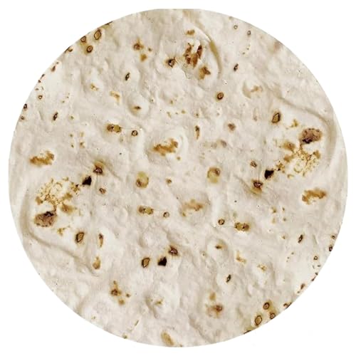 Burrito Kinderdecke, Lebensmittel-Überwurf, gemütliche Flanell-Fleecedecke, weiche Überwurfdecke, bequeme Plüsch-Überwurfdecken für Zuhause, Reisen, von Anulely