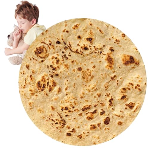 Burrito Kinderdecke, gemütliche Flanell-Überwurfdecke, Flanell-Fleecedecke, weiche Überwurfdecke, bequeme Plüsch-Überwurfdecken für Zuhause, Reisen, von Anulely