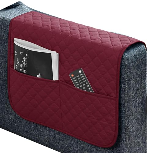 Couch-Organizer, Armlehnen-Organizer, robust, wasserdicht, Mehrzweck, bequem, rutschfest, Seitentasche für TV-Fernbedienung, Telefon, Buch von Anulely