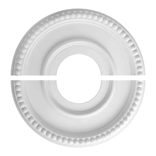 Deckenlochabdeckung, Einbauleuchte-Abdeckplatte, runde Platte aus Polyurethan, Innendurchmesser 9,9 cm, Außendurchmesser: 31,5 cm, für Keller, Dienstprogramme, Schuleinrichtungen, Theaterraum, Sanitär Deckenlochabdeckung, Einbauleuchte-Abdeckplatte, runde Platte aus Polyurethan, Innendurchmesser 9,9 cm, Außendurchmesser: 31,5 cm, für Keller, Dienstprogramme, Schuleinrichtungen, Theaterraum, Sanitär von Anulely