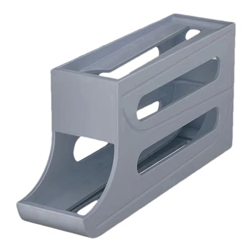 Eierhalter für Kühlschrank, automatischer Eierspender – 3-stöckig, automatischer Rollbehälter für Küchenschränke, Arbeitsplatte, Esstisch, Theke Eierhalter für Kühlschrank, automatischer Eierspender – 3-stöckig, automatischer Rollbehälter für Küchenschränke, Arbeitsplatte, Esstisch, Theke von Anulely