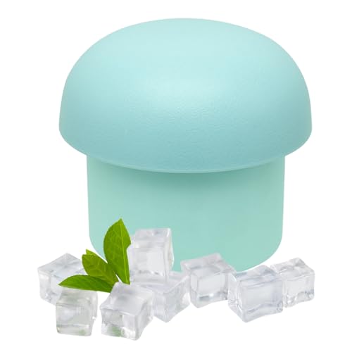 Eiswürfelbecher, tragbarer Eiswürfelbereiter für 60 Eiswürfel, lebensmittelechte Dekompressions-Eisgitterschalen für Cocktails, zum Kühlen von Getränken, Bier, Kaffee von Anulely