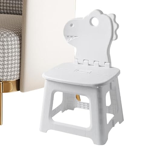 Faltbarer Tritthocker | -Dinosaurier-Klappstuhl mit Rückenstütze | verdickte Sitzmöbel für Zuhause, Badezimmer, Reisen, Picknick Faltbarer Tritthocker | -Dinosaurier-Klappstuhl mit Rückenstütze | verdickte Sitzmöbel für Zuhause, Badezimmer, Reisen, Picknick von Anulely