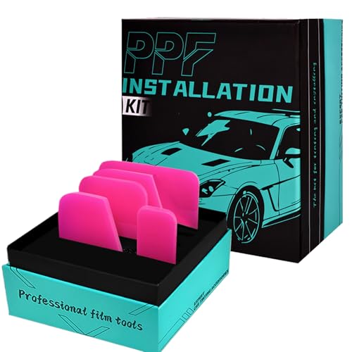 Fenster-Tönungsabzieher | Car Wrapping Installation Set - Autofolie Detailing Scraper für Dusche LKW Einzelhandel Display Vitrine Spiegel Motorrad Zuhause Gewerbe Fenster-Tönungsabzieher | Car Wrapping Installation Set - Autofolie Detailing Scraper für Dusche LKW Einzelhandel Display Vitrine Spiegel Motorrad Zuhause Gewerbe von Anulely