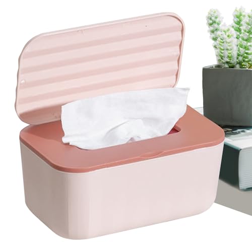 Feuchttücher-Box, Etui für Toilettenpapier, multifunktional, staubdicht, Aufbewahrungsbox für Babytücher, Reisen, Küche, Windel, Toilette, Kinderzimmer, Schminktisch, Auto von Anulely