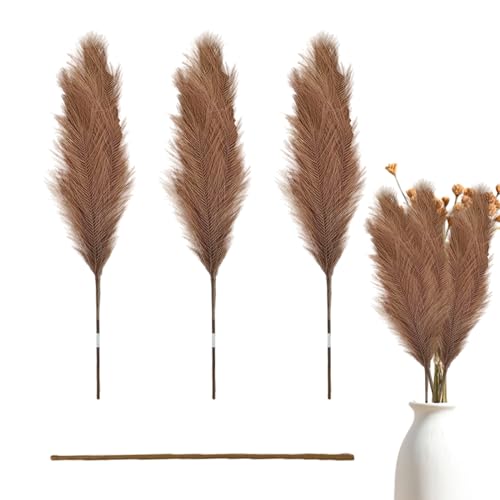 Getrocknetes Pampasgras – künstlicher Schilfgrasstrauß, 110 cm, getrocknete , getrocknetes Schilfgras, Blumenstrauß, rustikale Bauernhaus-Dekoration für Hochzeitsblumenarrangements Getrocknetes Pampasgras – künstlicher Schilfgrasstrauß, 110 cm, getrocknete , getrocknetes Schilfgras, Blumenstrauß, rustikale Bauernhaus-Dekoration für Hochzeitsblumenarrangements von Anulely