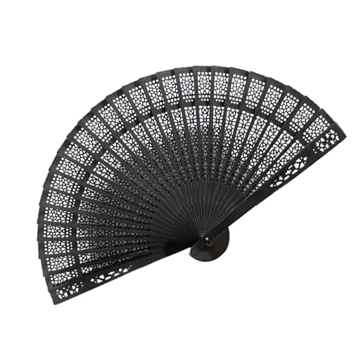 Hand-Faltfächer - Vintage Hollow Chinese Fan Hochzeit Dekoration - Handmade Fan Crafts für Foto Requisiten, Brautduschen, Hochzeitsgäste Hand-Faltfächer - Vintage Hollow Chinese Fan Hochzeit Dekoration - Handmade Fan Crafts für Foto Requisiten, Brautduschen, Hochzeitsgäste von Anulely