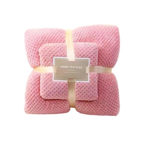 Handtuch-Sets für Badezimmer, weiche, wasserabsorbierende Handtuch-Sets, Korallen-Fleece-Badetücher-Set, 1 Handtuch, 1 Badetuch, schnell trocknend, für Zuhause, Hotel, Spa Handtuch-Sets für Badezimmer, weiche, wasserabsorbierende Handtuch-Sets, Korallen-Fleece-Badetücher-Set, 1 Handtuch, 1 Badetuch, schnell trocknend, für Zuhause, Hotel, Spa von Anulely
