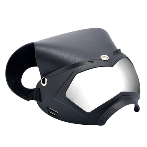 Haustierbrille - Staubdichter UV-Katzen-Sonnenbrillenhut - Stoßfester Hundehelm mit verstellbarem Riemen, abnehmbares Haustierzubehör für Outdoor-Camping, Sommerfestivals Haustierbrille - Staubdichter UV-Katzen-Sonnenbrillenhut - Stoßfester Hundehelm mit verstellbarem Riemen, abnehmbares Haustierzubehör für Outdoor-Camping, Sommerfestivals von Anulely