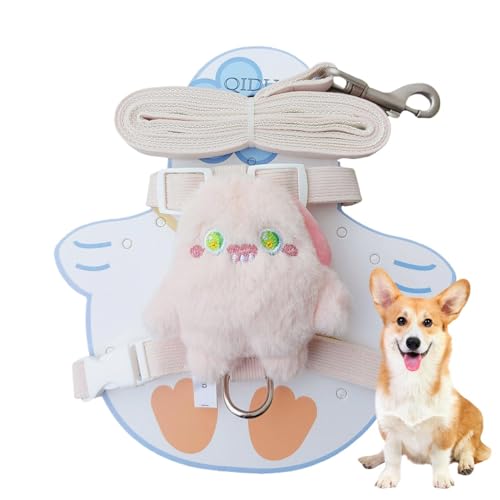 Hundegeschirr, Leinenseil, Zugseil – Hundegeschirr mit Plüschpuppe, Hunderucksack, Haustiergeschirr, Hundeseil, Haustierzubehör Hundegeschirr, Leinenseil, Zugseil – Hundegeschirr mit Plüschpuppe, Hunderucksack, Haustiergeschirr, Hundeseil, Haustierzubehör von Anulely