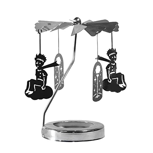 Karussell-Kerzenhalter, Thermo-Kerzenhalter, runder Halter, Vintage-Kerzenhalter, romantische Kerzenlicht-Dinner-Ornamente für Mädchen Karussell-Kerzenhalter, Thermo-Kerzenhalter, runder Halter, Vintage-Kerzenhalter, romantische Kerzenlicht-Dinner-Ornamente für Mädchen von Anulely