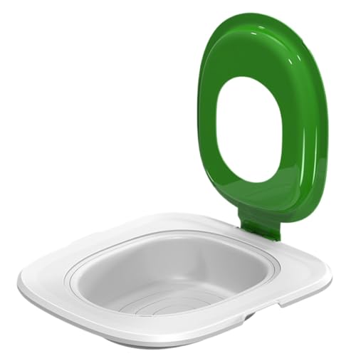 Katzentoiletten-Trainingssystem, Katzentoilettenreinigungstrainer, wiederverwendbarer Sandkasten-Matte, Katzentrainer, hygienisches Katzentöpfchentrainer-Set für Haustierreinigung von Anulely