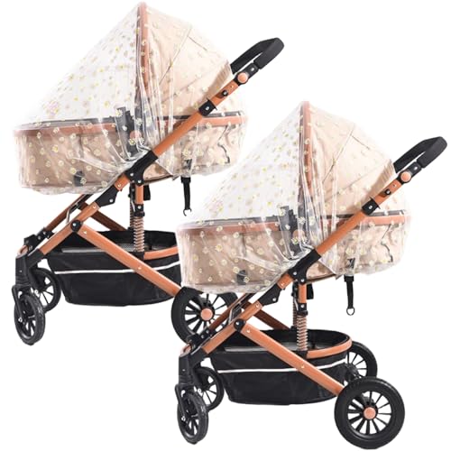 Kinderwagennetz – 2 x atmungsaktives elastisches Netz für Kinderwagen, Autositze, Spielplätze, Krippen, Babys Kinderwagennetz – 2 x atmungsaktives elastisches Netz für Kinderwagen, Autositze, Spielplätze, Krippen, Babys von Anulely