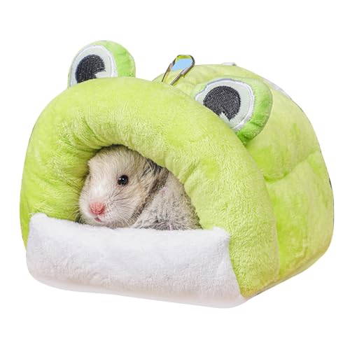 Kleintierbett | Tier-Winterhaus | Kuscheliges Hamsterhöhlenhaus für Zwergkaninchen Igel Bartdrache Winternest Hamsterkäfig Zubehör Kleintierbett | Tier-Winterhaus | Kuscheliges Hamsterhöhlenhaus für Zwergkaninchen Igel Bartdrache Winternest Hamsterkäfig Zubehör von Anulely