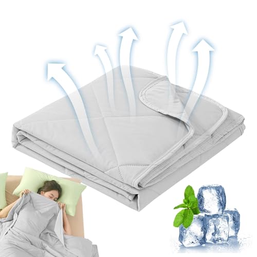 Kühldecke für Nachtschweiß – bequeme Kältedecke – 3 Schichten dünne Tröster kalt kühl leichte Kühldecke für Couch Kühldecke für Nachtschweiß – bequeme Kältedecke – 3 Schichten dünne Tröster kalt kühl leichte Kühldecke für Couch von Anulely