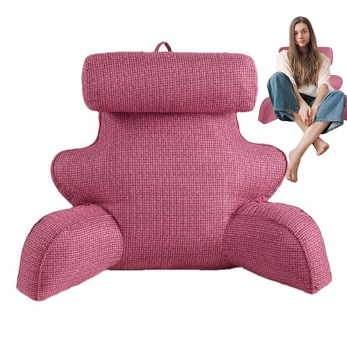 Lesekissen mit Armlehnen, Rückenstütze zum Sitzen | Bettkissen, Kissen mit Handgelenkstütze, langes Kissen Bett, Nackenstütze, praktischer Griff zum Lesen, Arbeiten Lesekissen mit Armlehnen, Rückenstütze zum Sitzen | Bettkissen, Kissen mit Handgelenkstütze, langes Kissen Bett, Nackenstütze, praktischer Griff zum Lesen, Arbeiten von Anulely