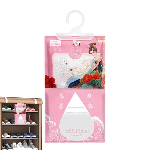Luftentfeuchterbeutel für Schrank – 120 g Feuchtigkeitsabsorber, Auto-Luftentfeuchter, flexibler feuchtigkeitsbeständiger Beutel für Schlafzimmer, Garderobe, Schränke, Bücherregale Luftentfeuchterbeutel für Schrank – 120 g Feuchtigkeitsabsorber, Auto-Luftentfeuchter, flexibler feuchtigkeitsbeständiger Beutel für Schlafzimmer, Garderobe, Schränke, Bücherregale von Anulely