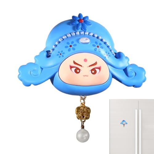 Magnete für Kühlschrank | Peking Drama Whiteboard Magnete Dekor | Traditioneller chinesischer Kühlschrank Cartoon magnetische Aufkleber Heimdekoration für Geburtstag Magnete für Kühlschrank | Peking Drama Whiteboard Magnete Dekor | Traditioneller chinesischer Kühlschrank Cartoon magnetische Aufkleber Heimdekoration für Geburtstag von Anulely