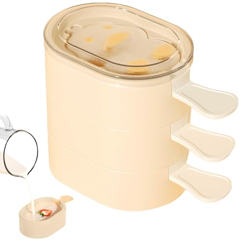 Maker | Dreilagige Eisformen – wiederverwendbar, hausgemacht für Dessert, Schokolade, Säfte, Pürees und Apfelmus Maker | Dreilagige Eisformen – wiederverwendbar, hausgemacht für Dessert, Schokolade, Säfte, Pürees und Apfelmus von Anulely