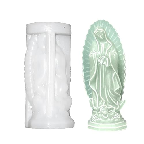Maria-Silikonform – handgefertigte Silikonform | Harz, leicht zu lösen, Maria-Form, Kerzen-Bastelform für Heimdekoration, Kuchen, Schokolade Maria-Silikonform – handgefertigte Silikonform | Harz, leicht zu lösen, Maria-Form, Kerzen-Bastelform für Heimdekoration, Kuchen, Schokolade von Anulely