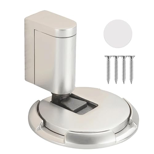 Mechanischer Bodentürstopper, winddichter Türstopper, verstellbare Höhe, starker winddichter mechanischer Außentürstopper für Kinderzimmer Mechanischer Bodentürstopper, winddichter Türstopper, verstellbare Höhe, starker winddichter mechanischer Außentürstopper für Kinderzimmer von Anulely