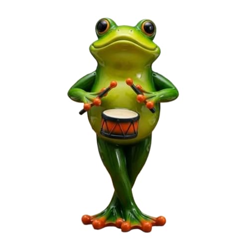 Miniatur-Frosch-Figuren – Harz-Frosch-Figur, realistisches Handwerksmodell, Ornament für Heimdekoration, Geburtstagsparty, Gastgeschenke, Männer, Frauen, Erwachsene, Regal, Tisch, Schreibtisch Miniatur-Frosch-Figuren – Harz-Frosch-Figur, realistisches Handwerksmodell, Ornament für Heimdekoration, Geburtstagsparty, Gastgeschenke, Männer, Frauen, Erwachsene, Regal, Tisch, Schreibtisch von Anulely