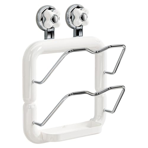 Pfannendeckelhalter für Schrank, Wandmontage, Topfdeckelhalter, 2 Etagen, rutschfester Pfannendeckel-Organizer für Schrank und Wand, Topfdeckel-Aufbewahrungsregal, Wand-Topfdeckel-Halter Pfannendeckelhalter für Schrank, Wandmontage, Topfdeckelhalter, 2 Etagen, rutschfester Pfannendeckel-Organizer für Schrank und Wand, Topfdeckel-Aufbewahrungsregal, Wand-Topfdeckel-Halter von Anulely