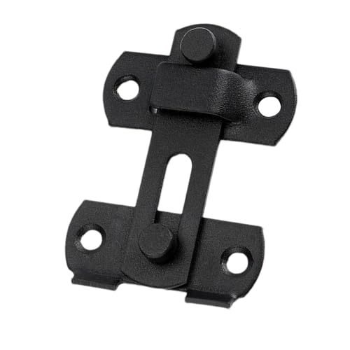 Riegel für Tür – Stahl-Scheunentorriegel – Scheunentor-Hardware, Sicherheitstürschlösser, Scheunentürschlösser und Riegel für Badezimmer, Garage, Schlafzimmer von Anulely
