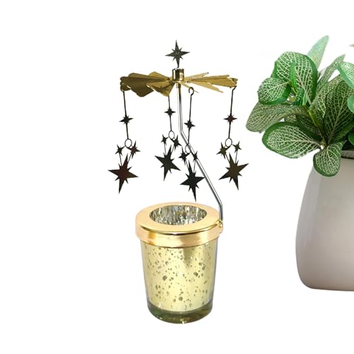 Rotierender Kerzenhalter - Kerzenständer Ornament | Kerzenhalter Spinner, Rotierender Teelichthalter, Kerze für Valentinstag Rotierender Kerzenhalter - Kerzenständer Ornament | Kerzenhalter Spinner, Rotierender Teelichthalter, Kerze für Valentinstag von Anulely