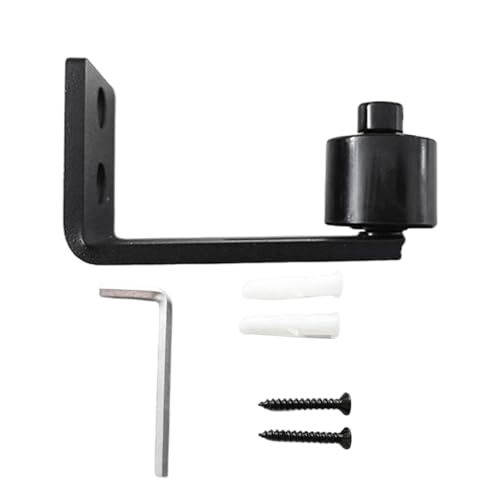 Scheunentorführungen für unten | Schiebetür-Tretlager | Schiebetür-Bodenführung, Scheunentor-Bodenschiene, Rollen-Hardware-Kit für Schiebetüren von Anulely