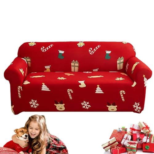 Schonbezüge für Sofas und Sofas – Weihnachts-Sofa-Schonbezug, hochdehnbar, wasserdicht, weich, Möbelschutz, staubdicht, abnehmbarer Couch-Schonbezug für Couch Schonbezüge für Sofas und Sofas – Weihnachts-Sofa-Schonbezug, hochdehnbar, wasserdicht, weich, Möbelschutz, staubdicht, abnehmbarer Couch-Schonbezug für Couch von Anulely