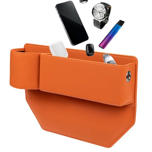 Seat Crevice Slit Pockets, Portable Storage Box for Seat Crevice, Portable and Reusable Car Seat Crevice Catcher Filler for Keys, Phones, Cards, Glasses Seat Crevice Slit Pockets, Portable Storage Box for Seat Crevice, Portable and Reusable Car Seat Crevice Catcher Filler for Keys, Phones, Cards, Glasses von Anulely