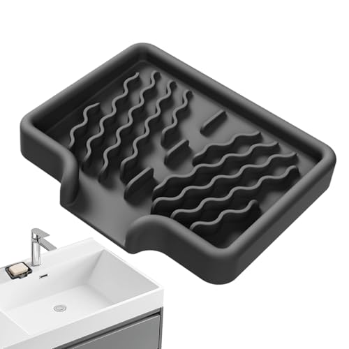 Seifenschale zum Abtropfen – Duschseifenschale – Spender-Organizer, Badezimmer-Waschbecken, Waschtisch-Tabletts, Küchenaufbewahrungszubehör für Badezimmer, Küche, Badewanne von Anulely