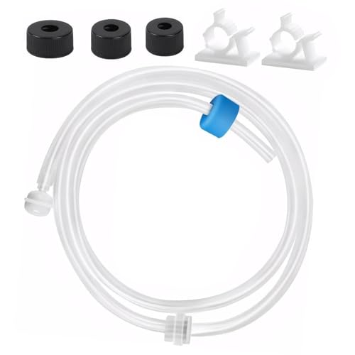 Seifenspenderschlauch-Set, auslaufsicheres Wasserhahnschlauch-Zubehör, nachfüllbares Seifenspenderrohr-Set mit 119,9 cm Schlauch und Rückschlagventil für Küche, Restaurant Seifenspenderschlauch-Set, auslaufsicheres Wasserhahnschlauch-Zubehör, nachfüllbares Seifenspenderrohr-Set mit 119,9 cm Schlauch und Rückschlagventil für Küche, Restaurant von Anulely