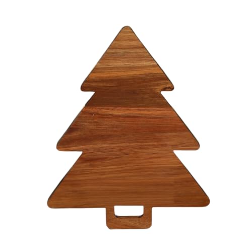 Serviertablett aus Holz, Baumförmiges Schneidebrett, Holzschneidebrett für Küche, Schneidebrett aus Holz für Brot, Fleisch, Obst, Käse, Serviertablett aus Holz, Baumförmiges Schneidebrett, Holzschneidebrett für Küche, Schneidebrett aus Holz für Brot, Fleisch, Obst, Käse, von Anulely