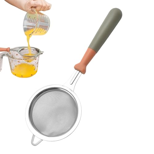 Sieb, Löffel, feines Netz, Bratlöffel-Sieb – Fettabschäumer, Küchensieb, Hot Pot Skimmer mit Griff zum Abschöpfen Sieb, Löffel, feines Netz, Bratlöffel-Sieb – Fettabschäumer, Küchensieb, Hot Pot Skimmer mit Griff zum Abschöpfen von Anulely