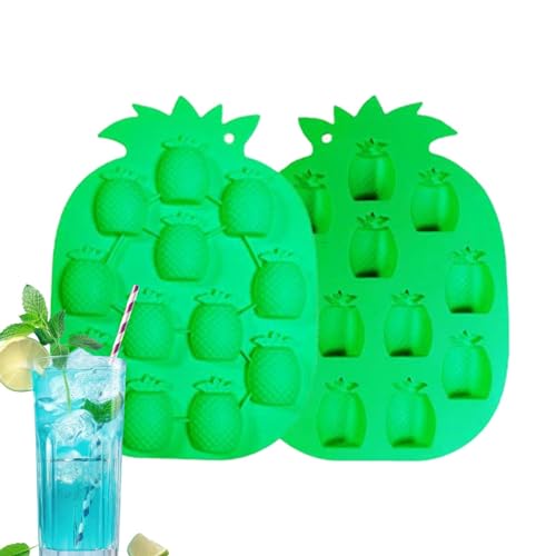 Silikonformen | Lebensmittelqualität Silikon Eisformen in Ananasform | Multifunktionale Küchenhelfer, spülmaschinenfest, Bastelbedarf für Snacks, Süßigkeiten, Schokolade Silikonformen | Lebensmittelqualität Silikon Eisformen in Ananasform | Multifunktionale Küchenhelfer, spülmaschinenfest, Bastelbedarf für Snacks, Süßigkeiten, Schokolade von Anulely