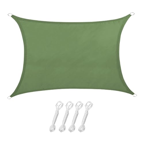 Sonnensegel, rechteckig, wasserabweisend, quadratisch, UV-beständig, für Hinterhof, Deck, Garten, Teich, Pergola Sonnensegel, rechteckig, wasserabweisend, quadratisch, UV-beständig, für Hinterhof, Deck, Garten, Teich, Pergola von Anulely