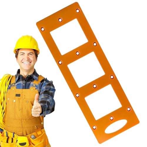 Steckdosen Steckschablone, Steckdosen Box Wanddosen Montage Wanddosen Montage für Kleiderschrank Steckdose, Hintergrund Wandsteckdose von Anulely