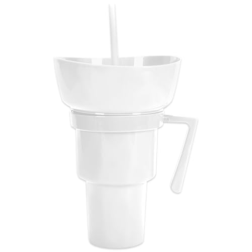 Tasse und Schüssel Combo – Kinder-Snack-Behälter mit Strohhalm – tragbarer Lebensmittel-Getränkebehälter für Obst, Süßigkeiten, Popcorn, Strand, Camping, Reisen, Outdoor Tasse und Schüssel Combo – Kinder-Snack-Behälter mit Strohhalm – tragbarer Lebensmittel-Getränkebehälter für Obst, Süßigkeiten, Popcorn, Strand, Camping, Reisen, Outdoor von Anulely