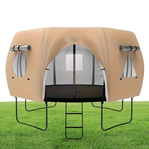 Trampolin-Zeltabdeckung | Anti-UV-Schattenabdeckung für den Außenbereich | Sonnenschutz für 4,3 m Trampolin Hinterhof Spielplatz Trampolin-Zeltabdeckung | Anti-UV-Schattenabdeckung für den Außenbereich | Sonnenschutz für 4,3 m Trampolin Hinterhof Spielplatz von Anulely