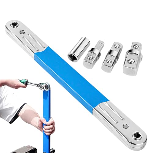 Verlängerungsschlüssel | Vierkantantriebs-Adapter-Werkzeug, versetzter Ratschenschlüssel für Schalttafel, Heimprojekte, HVAC-Installation, Automobil-Reparatur von Anulely