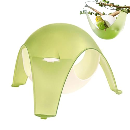 Vogelhäuser | Gartenfreundliches grünes Vogelhaus Kits Vogelnest - Flexibles Vogelhaus, Nistkasten für Garten Hof Dekoration, für Vogelliebhaber Vogelhäuser | Gartenfreundliches grünes Vogelhaus Kits Vogelnest - Flexibles Vogelhaus, Nistkasten für Garten Hof Dekoration, für Vogelliebhaber von Anulely