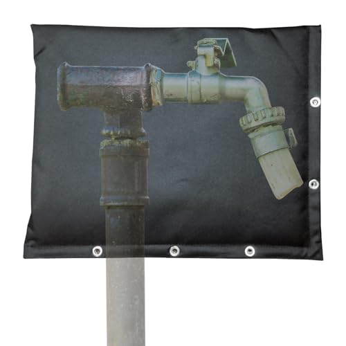 Wasserhahnabdeckungen für den Winter, Wasserhahnabdeckungen für den Außenbereich, Außenhahnabdeckungen für den Winterfrostschutz – isolierte Bewässerungsventilabdeckung Wasserhahnabdeckungen für den Winter, Wasserhahnabdeckungen für den Außenbereich, Außenhahnabdeckungen für den Winterfrostschutz – isolierte Bewässerungsventilabdeckung von Anulely